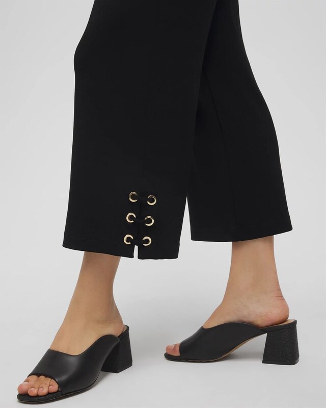 Travelers Lace Up Cropped Pants - image 4